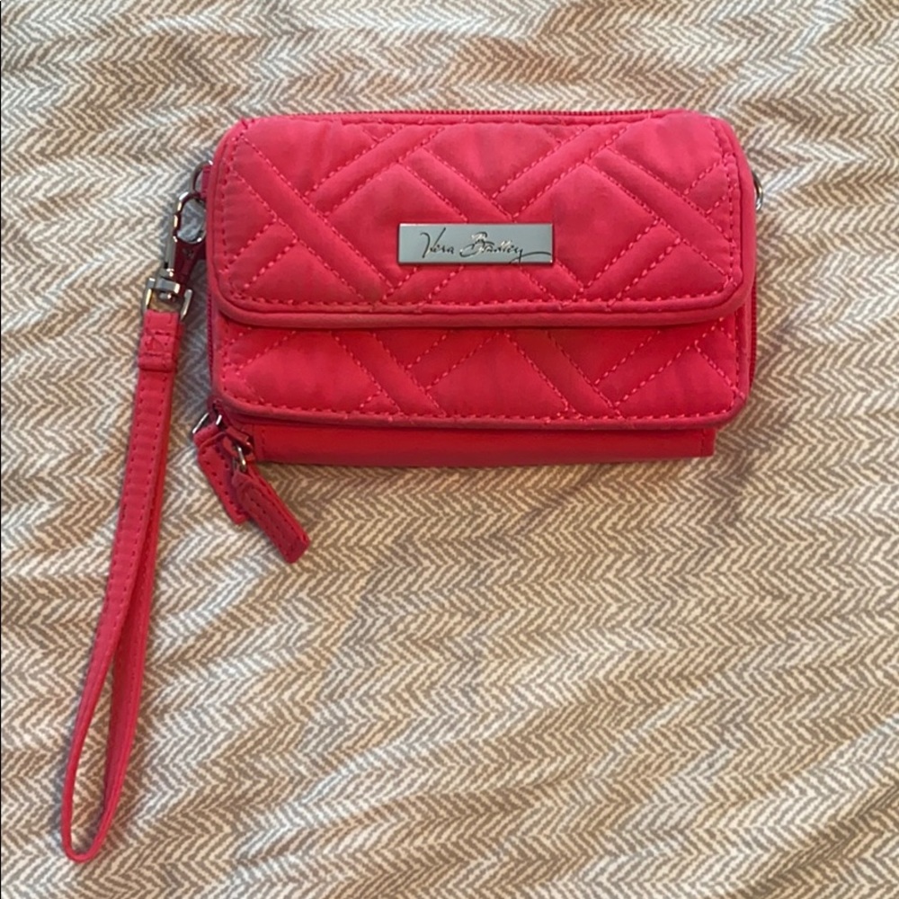 Vera Bradley Prink Wristlet